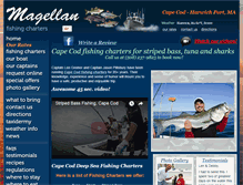 Tablet Screenshot of fishing.capecodsportsmen.com